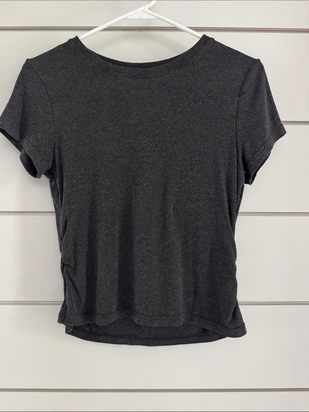 Move Theology Women's Short Sleeve Tee - Charcoal